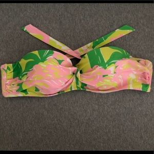 Lilly Pulitzer bikini top Sz XL EUC